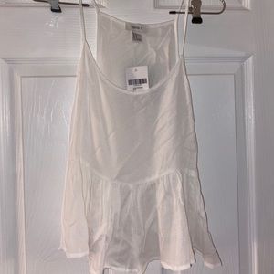 NWT forever 21 white tank
